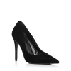 Top 10 👍 AQUA Women's Britv Pointed Toe High Heel Pumps - 100% Exclusive Black Velvet 👍