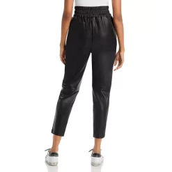 Top 10 😀 AQUA Faux Leather Jogging Pants - 100% Exclusive Black ❤️ -AQUA Elegant shop unnamed file 204
