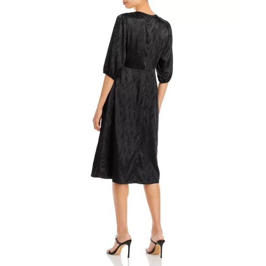 New 🎉 AQUA Cutout O Ring Midriff 😀 Dress - 100% Exclusive Black ✨ 3 New 🎉 AQUA Cutout O Ring Midriff 😀 Dress - 100% Exclusive Black ✨ - Image 3