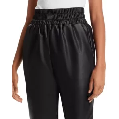 Top 10 😀 AQUA Faux Leather Jogging Pants - 100% Exclusive Black ❤️ -AQUA Elegant shop unnamed file 206