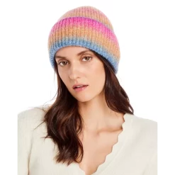 Deals 😀 AQUA Space Dyed Knit Beanie - 100% Exclusive Multi 👏