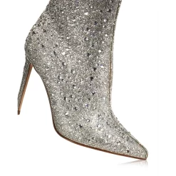 Outlet ✨ AQUA Women's Gal Embellished High Heel Booties - 100% Exclusive Rhinestone 🎁 -AQUA Elegant shop unnamed file 2129