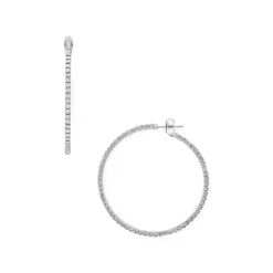 Coupon ⭐ AQUA Crystal Hoop Earrings - 100% Exclusive Gold 😍