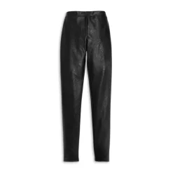 Brand new ⌛ AQUA 🔥 Girls' Faux Leather Leggings - Big Kid Black 👍