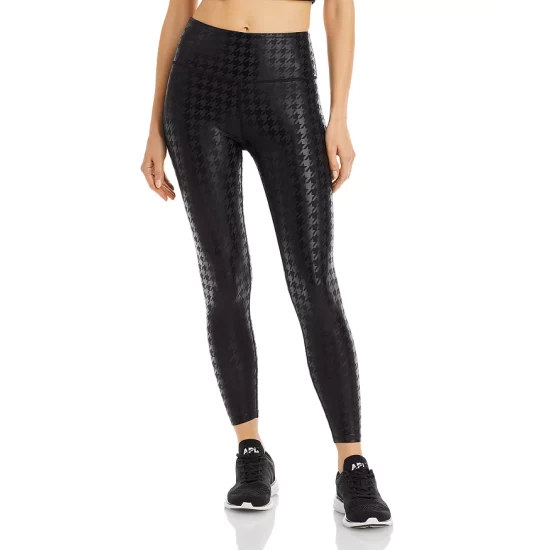 New β AQUA Houndstooth High Rise 7/8 Leggings - 100% Exclusive Black π 1 New β AQUA Houndstooth High Rise 7/8 Leggings - 100% Exclusive Black π