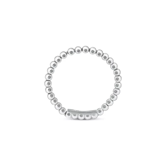 Hot Sale 👏 AQUA Sterling Silver Beaded Ring - 100% Exclusive 😀 4 Hot Sale 👏 AQUA Sterling Silver Beaded Ring - 100% Exclusive 😀 - Image 4