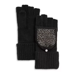 New ❤️ AQUA Studded Poptop Mittens - 100% Exclusive Gray 😍