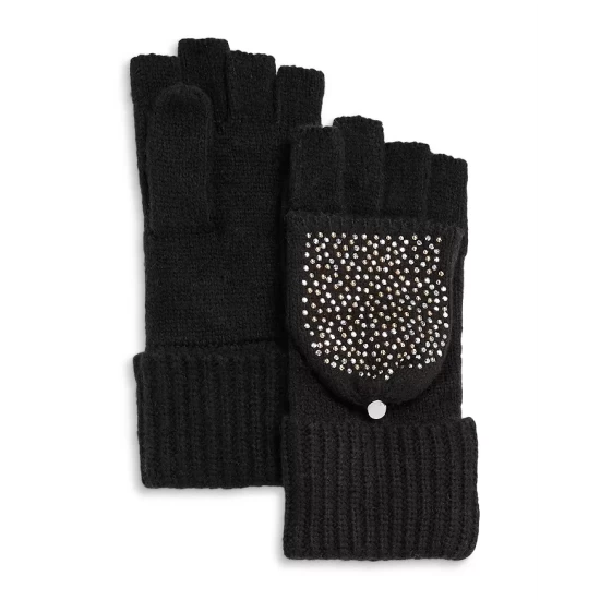 New โค๏ธ AQUA Studded Poptop Mittens - 100% Exclusive Gray ๐ 1 New โค๏ธ AQUA Studded Poptop Mittens - 100% Exclusive Gray ๐