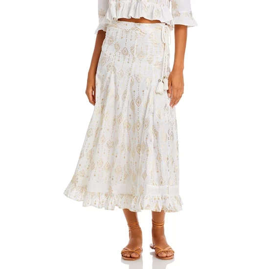 Coupon ๐ฏ AQUA Metallic Print Crop Top Swim Cover-Up & Metallic Print Midi ๐ฅ Skirt Swim Cover-Up - 100% Exclusive โ 2 Coupon ๐ฏ AQUA Metallic Print Crop Top Swim Cover-Up & Metallic Print Midi ๐ฅ Skirt Swim Cover-Up - 100% Exclusive โ - Image 2