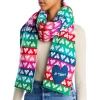 Discount 🔔 AQUA Multicolor Heart Scarf - 100% Exclusive 😍