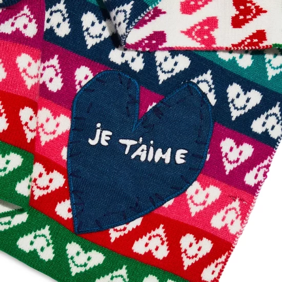 Best reviews of ✨ AQUA Heart Knit Throw - 100% Exclusive Mutlicolor ✨ 2 Best reviews of ✨ AQUA Heart Knit Throw - 100% Exclusive Mutlicolor ✨ - Image 2