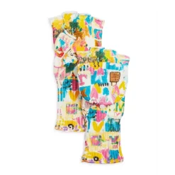 Wholesale ✔️ AQUA Love Print Mittens - 100% Exclusive Pink Multi 🎉