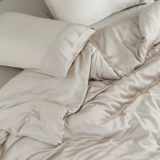 Best deal 🧨 AQUA Eucalyptus Duvet Cover, King, 100% Exclusive Snow White ⭐ 6 Best deal 🧨 AQUA Eucalyptus Duvet Cover, King, 100% Exclusive Snow White ⭐ - Image 6