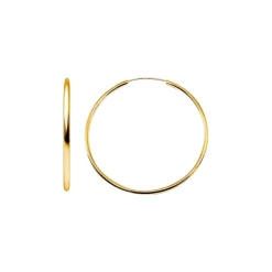 Outlet 🔔 AQUA Hoop Earrings In 18K Gold-Plated Sterling Silver Or Sterling Silver - 100% Exclusive 🛒