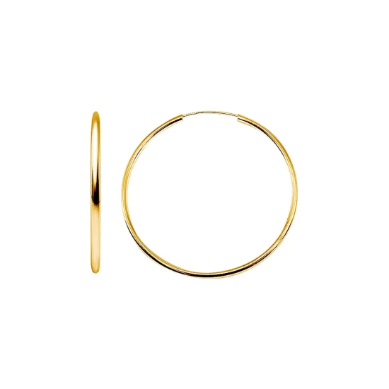 Outlet 🔔 AQUA Hoop Earrings In 18K Gold-Plated Sterling Silver Or Sterling Silver - 100% Exclusive 🛒 1 Outlet 🔔 AQUA Hoop Earrings In 18K Gold-Plated Sterling Silver Or Sterling Silver - 100% Exclusive 🛒
