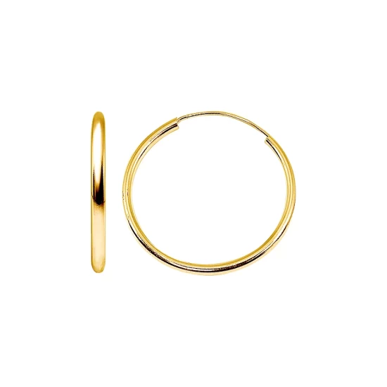 Outlet 🔔 AQUA Hoop Earrings In 18K Gold-Plated Sterling Silver Or Sterling Silver - 100% Exclusive 🛒 7 Outlet 🔔 AQUA Hoop Earrings In 18K Gold-Plated Sterling Silver Or Sterling Silver - 100% Exclusive 🛒 - Image 7