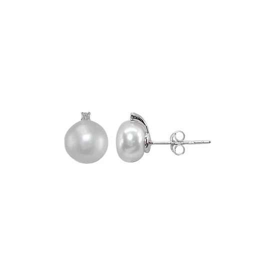 Best reviews of 🥰 AQUA Pavé & Cultured Freshwater Pearl Stud Earrings In Sterling Silver - 100% Exclusive White/silver ❤️ 1 Best reviews of 🥰 AQUA Pavé & Cultured Freshwater Pearl Stud Earrings In Sterling Silver - 100% Exclusive White/silver ❤️