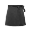 Top 10 🛒 AQUA Girls' Satin Wrap Skirt - Big Kid - 100% Exclusive Black ⭐