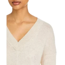 Budget ⭐ AQUA V-Neck Sweater - 100% Exclusive Medium Gray ✨ -AQUA Elegant shop unnamed file 235