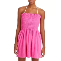 Hot Sale ๐ AQUA Smocked Terrycloth Mini Dress Swim Coverup - 100% Exclusive Pink ๐ 9 Hot Sale ๐ AQUA Smocked Terrycloth Mini Dress Swim Coverup - 100% Exclusive Pink ๐ -AQUA Elegant shop unnamed file 2391