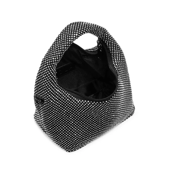 Cheapest ๐ AQUA Mini Rhinestone Hobo Bag - 100% Exclusive Gold ๐ 4 Cheapest ๐ AQUA Mini Rhinestone Hobo Bag - 100% Exclusive Gold ๐ - Image 4