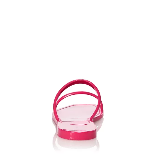 Brand new ✨ AQUA 😍 Women's Square Toe Jelly Flat Slide 🌟 Sandals - 100% Exclusive Prata Meta ⭐ 4 Brand new ✨ AQUA 😍 Women's Square Toe Jelly Flat Slide 🌟 Sandals - 100% Exclusive Prata Meta ⭐ - Image 4