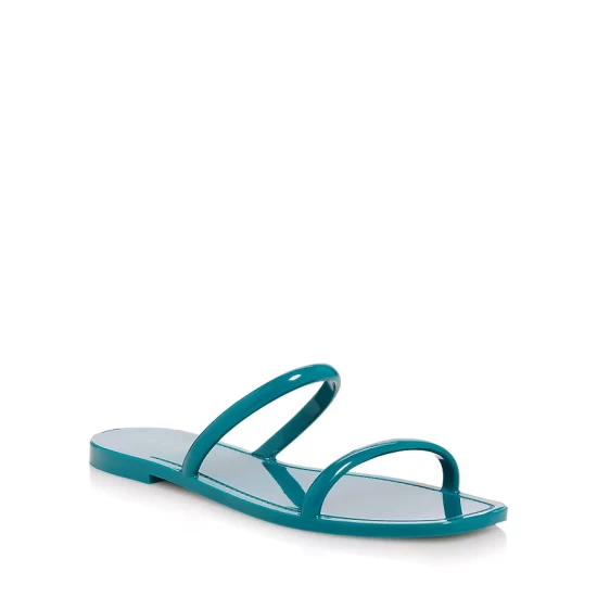Brand new ✨ AQUA 😍 Women's Square Toe Jelly Flat Slide 🌟 Sandals - 100% Exclusive Prata Meta ⭐ 8 Brand new ✨ AQUA 😍 Women's Square Toe Jelly Flat Slide 🌟 Sandals - 100% Exclusive Prata Meta ⭐ - Image 8