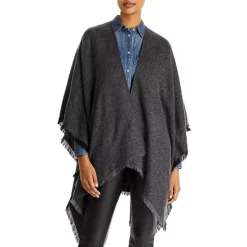 Cheapest 🔥 AQUA Chevron Ruana Wrap - 100% Exclusive Ivory 😉