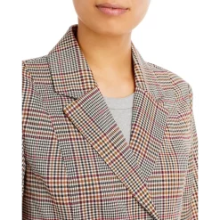 Deals 🌟 AQUA Plaid Cropped Blazer - 100% Exclusive Ivory Multi ❤️ -AQUA Elegant shop unnamed file 2455