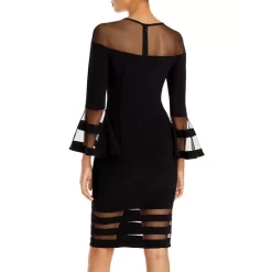 Budget 🛒 AQUA Bell-Sleeve Illusion Dress - 100% Exclusive Black 😀 9 Budget 🛒 AQUA Bell-Sleeve Illusion Dress - 100% Exclusive Black 😀 -AQUA Elegant shop unnamed file 2476