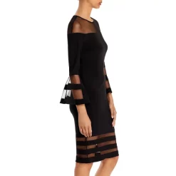 Budget 🛒 AQUA Bell-Sleeve Illusion Dress - 100% Exclusive Black 😀 12 Budget 🛒 AQUA Bell-Sleeve Illusion Dress - 100% Exclusive Black 😀 -AQUA Elegant shop unnamed file 2479