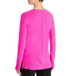 Outlet 💯 AQUA High Low Cashmere Sweater - 100% Exclusive Medium Gray 🎉 -AQUA Elegant shop unnamed file 25