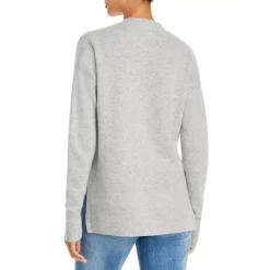 Deals ✨ AQUA V-Neck Grandfather Cashmere Cardigan - 100% Exclusive Wheat ✔️ -AQUA Elegant shop unnamed file 2536