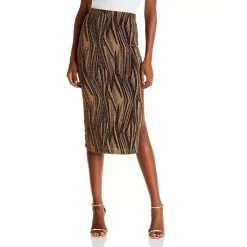 Discount ๐ฅฐ AQUA Minda Pencil Skirt - 100% Exclusive Zebra Print ๐