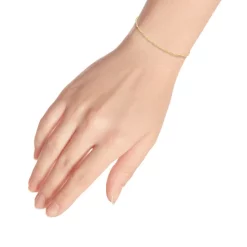 Best Sale 🧨 AQUA Sterling Paper Clip Bracelet - 100% Exclusive Gold 👏 -AQUA Elegant shop unnamed file 2580