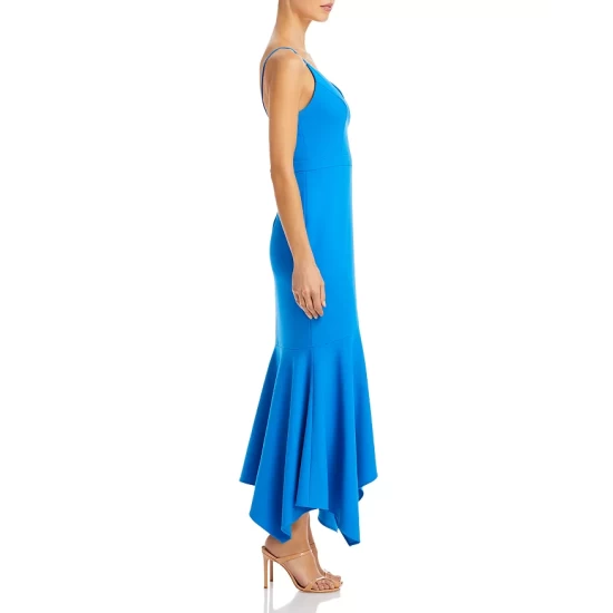 Outlet ๐ AQUA Asymmetric Flounce Cocktail ๐ฏ Dress - 100% Exclusive Blue โ๏ธ 4 Outlet ๐ AQUA Asymmetric Flounce Cocktail ๐ฏ Dress - 100% Exclusive Blue โ๏ธ - Image 4