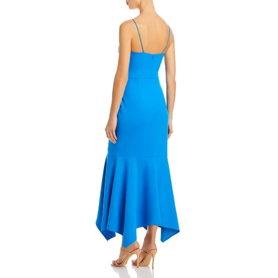 Outlet ๐ AQUA Asymmetric Flounce Cocktail ๐ฏ Dress - 100% Exclusive Blue โ๏ธ 6 Outlet ๐ AQUA Asymmetric Flounce Cocktail ๐ฏ Dress - 100% Exclusive Blue โ๏ธ - Image 6