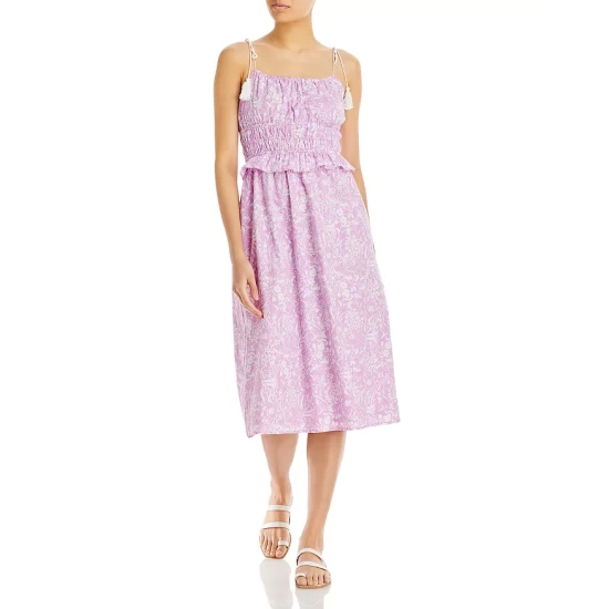 Deals โ AQUA Floral Print Tie Strap ๐ Dress - 100% Exclusive Lavender/white โ 1 Deals โ AQUA Floral Print Tie Strap ๐ Dress - 100% Exclusive Lavender/white โ