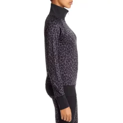 Outlet ✨ AQUA Cheetah Jacquard Quarter Zip Sweatshirt - 100% Exclusive Charcoal ✨ -AQUA Elegant shop unnamed file 2675