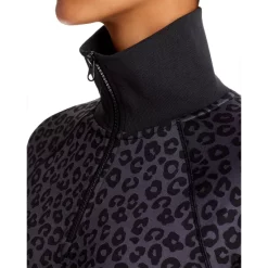 Outlet ✨ AQUA Cheetah Jacquard Quarter Zip Sweatshirt - 100% Exclusive Charcoal ✨ -AQUA Elegant shop unnamed file 2676