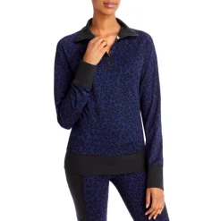 Outlet ✨ AQUA Cheetah Jacquard Quarter Zip Sweatshirt - 100% Exclusive Charcoal ✨ -AQUA Elegant shop unnamed file 2678