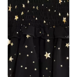 Best reviews of 😍 AQUA Girls' Metallic Smocked ✔️ Skirt, Big Kid - 100% Exclusive Black/gold ✨ -AQUA Elegant shop unnamed file 2710