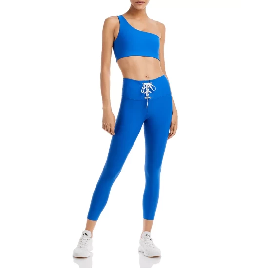 Top 10 โญ AQUA One Shoulder Sports Bra & Lace Up Front Leggings - 100% Exclusive Black ๐คฉ 2 Top 10 โญ AQUA One Shoulder Sports Bra & Lace Up Front Leggings - 100% Exclusive Black ๐คฉ - Image 2