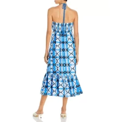 Hot Sale 💯 AQUA Crochet Batik Halter ⌛ Dress - 100% Exclusive Blue Multi ❤️ -AQUA Elegant shop unnamed file 2731