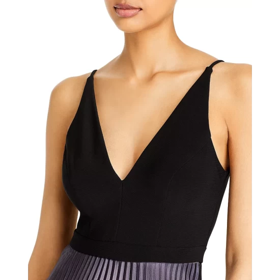 New ๐ AQUA Pleated Shimmer Gown - 100% Exclusive Black/silver โจ 6 New ๐ AQUA Pleated Shimmer Gown - 100% Exclusive Black/silver โจ - Image 6