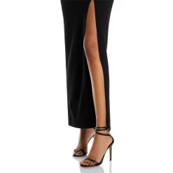 Discount ✨ AQUA Square Neck Tank Maxi 🥰 Dress - 100% Exclusive Black 😉 -AQUA Elegant shop unnamed file 278