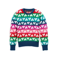 Best reviews of ⌛ AQUA 😀 Girls' Smile Hearts Sweater, Big Kid - 100% Exclusive Rainbow Multi 🔥