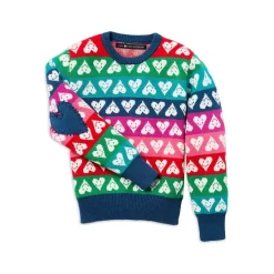 Best reviews of ⌛ AQUA 😀 Girls' Smile Hearts Sweater, Big Kid - 100% Exclusive Rainbow Multi 🔥 -AQUA Elegant shop unnamed file 2791