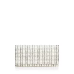 Flash Sale 😉 AQUA Small Beaded Clutch - 100% Exclusive White 🎁