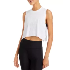 Coupon 🛒 AQUA Cropped Tank Top - 100% Exclusive Black ⌛ -AQUA Elegant shop unnamed file 2804
